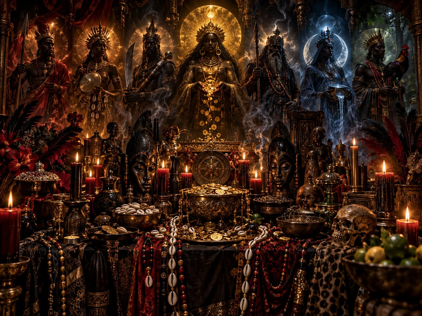 Prayer to the Seven African Powers for Luck